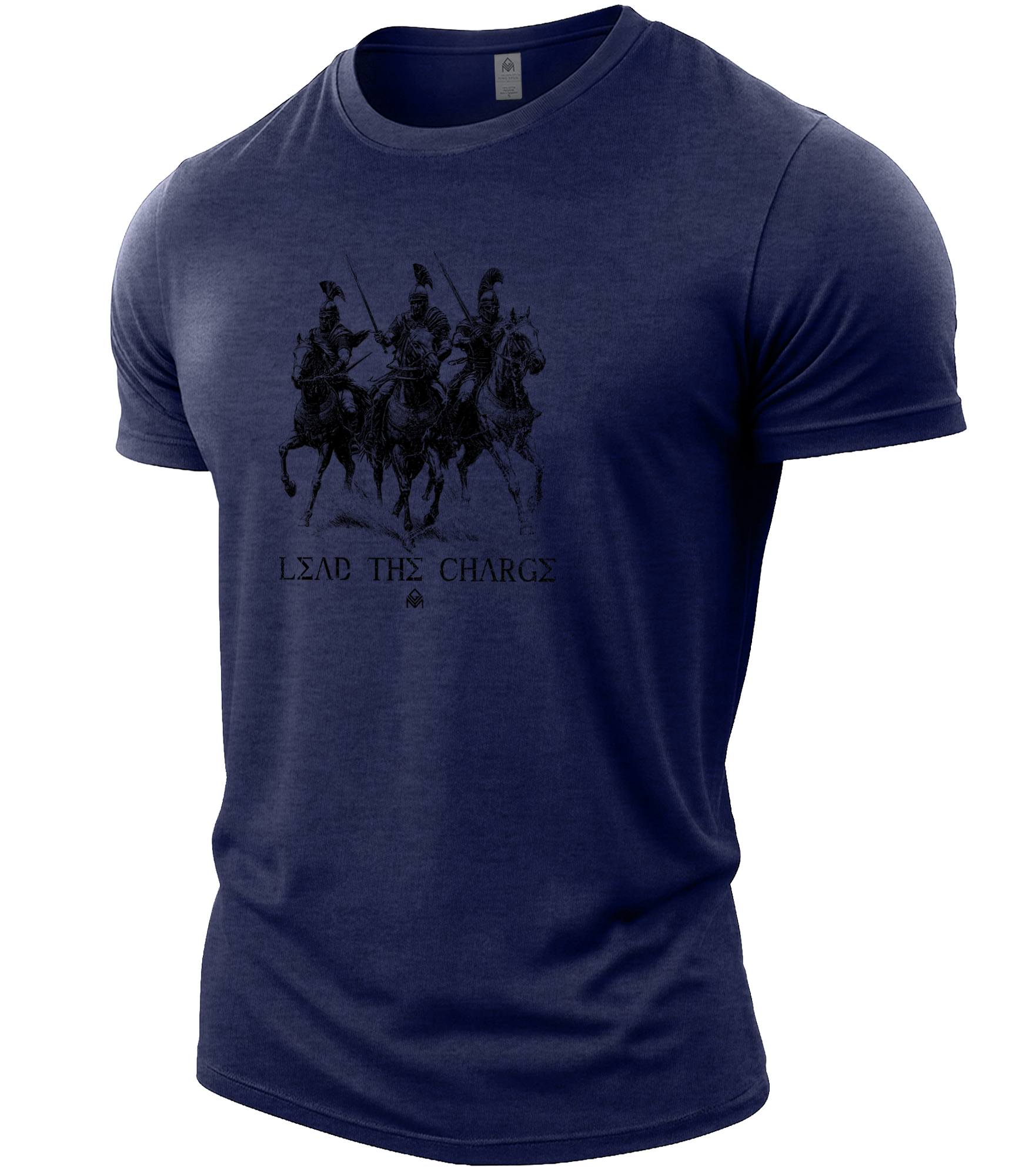 Heather Navy | Angle