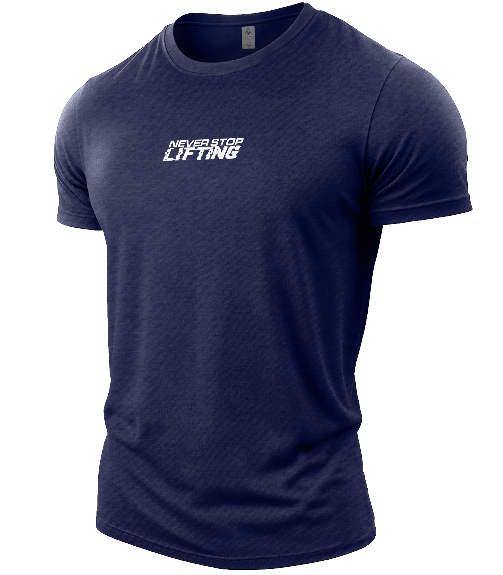 Heather Navy | Angle