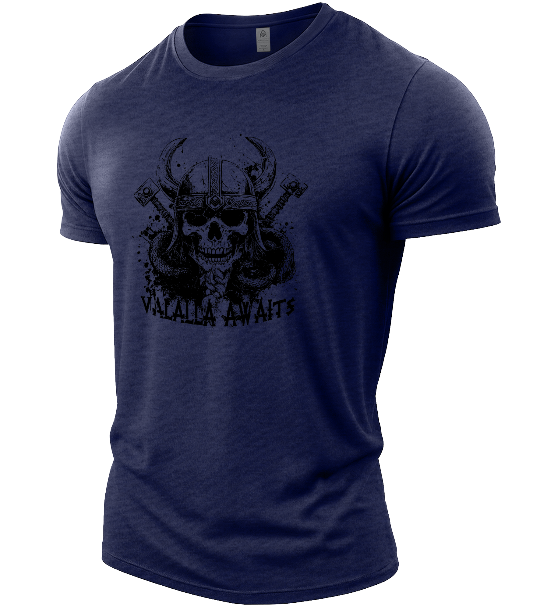 Heather Navy | Angle