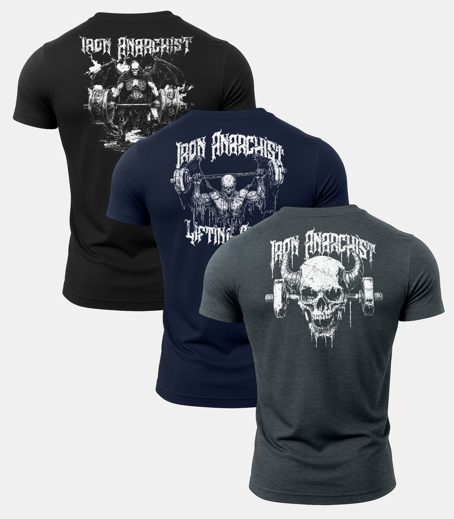 Iron Anarchist T-Shirt 3 Pack