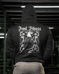 Feral Fitness Eagle - Gym Hoodie