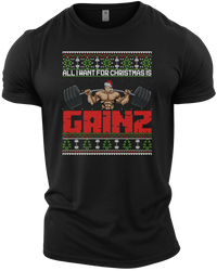 GYMTIER-ALLIWANTFORCHRISTMAS-GD001 - BLAC
