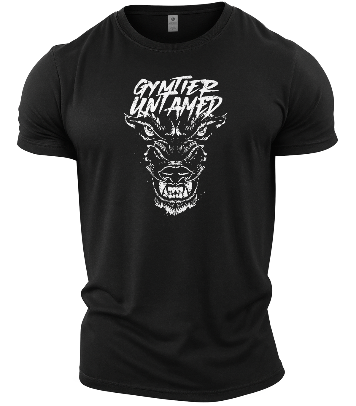 GYMTIER-UNTAMEDWOLFTOP-GD001 - BLAC