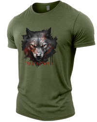 Heather Military Green | Angle