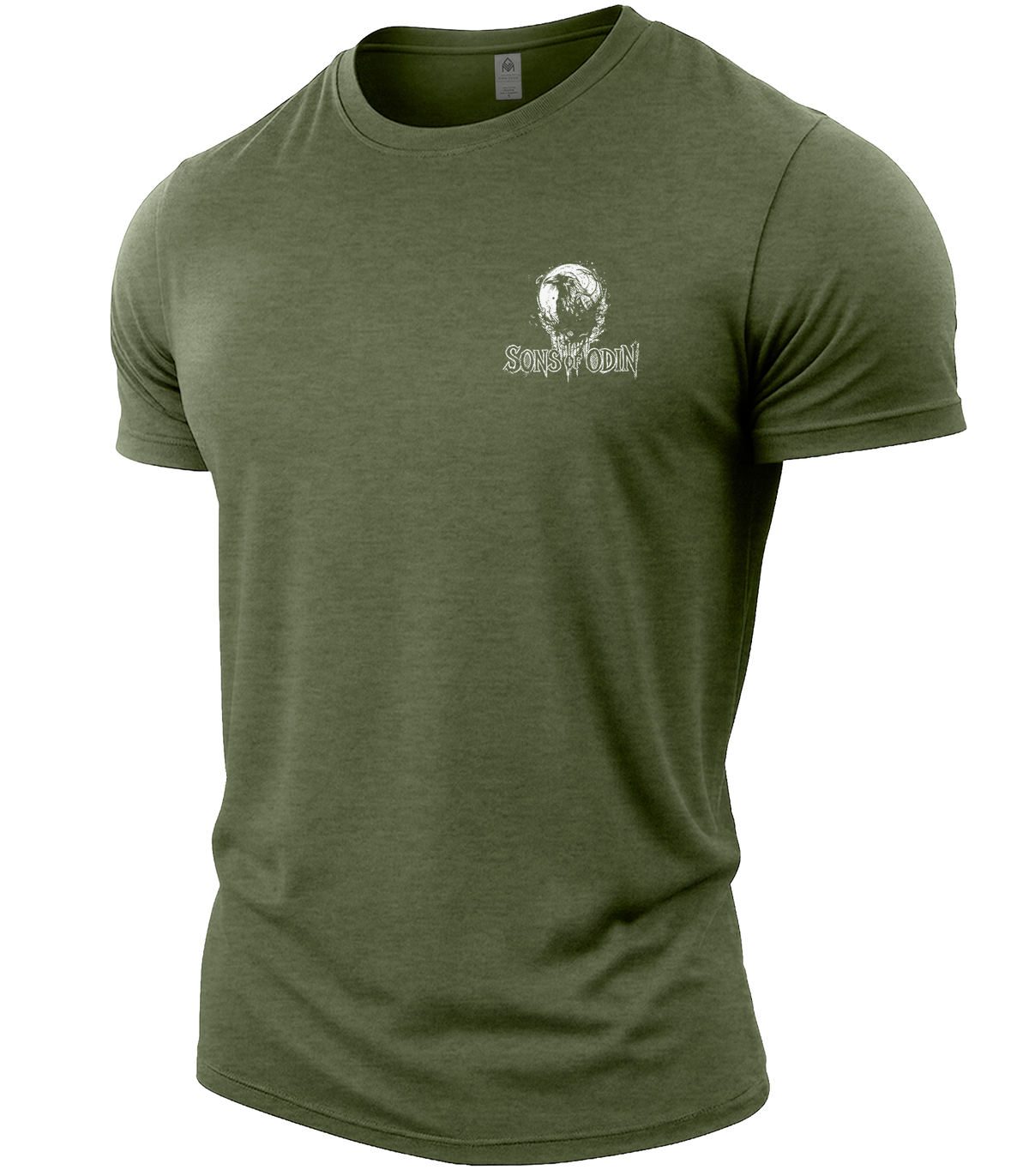 Heather Military Green | Angle