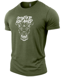 Heather Military Green | Angle