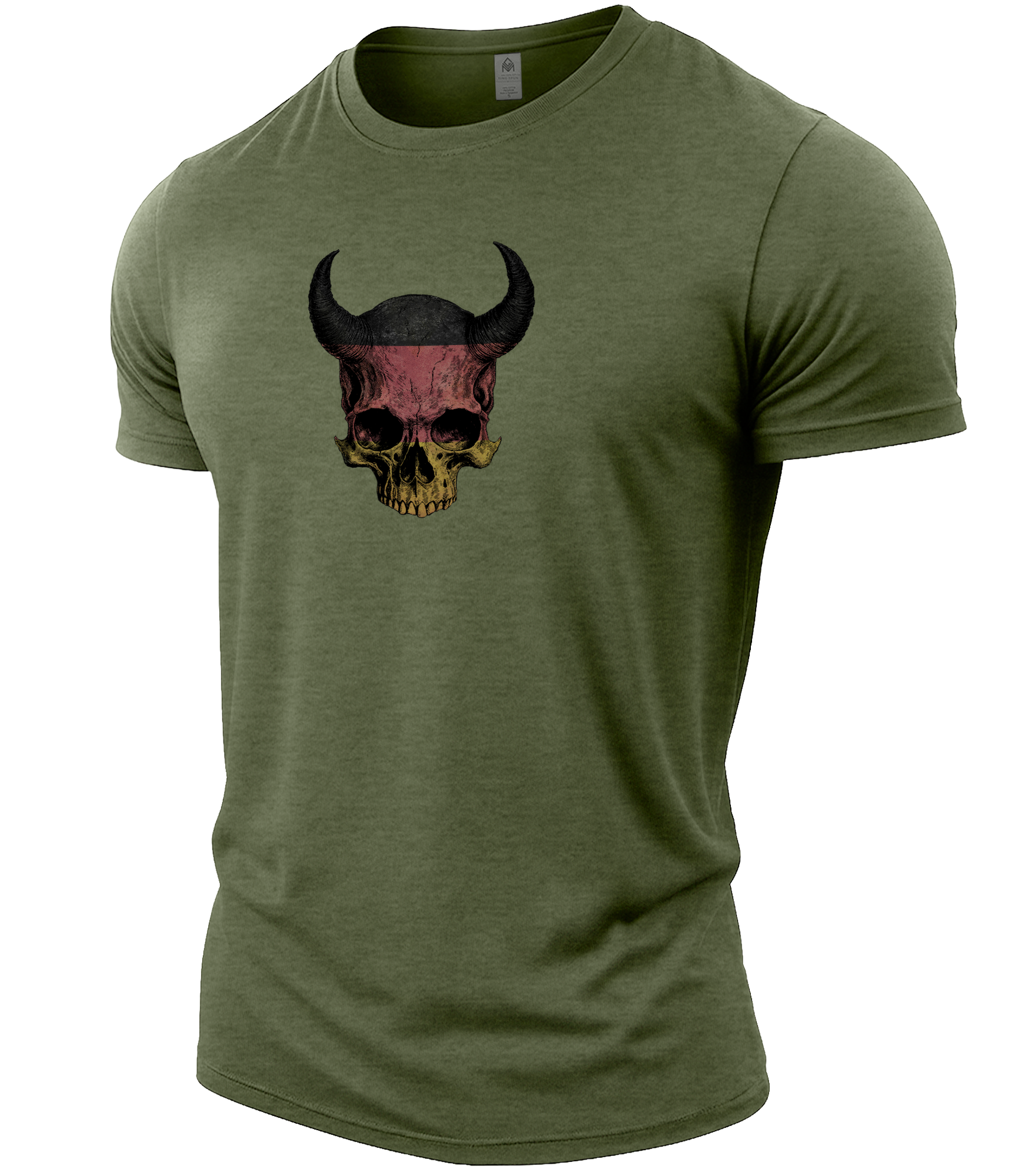 Heather Military Green | Angle