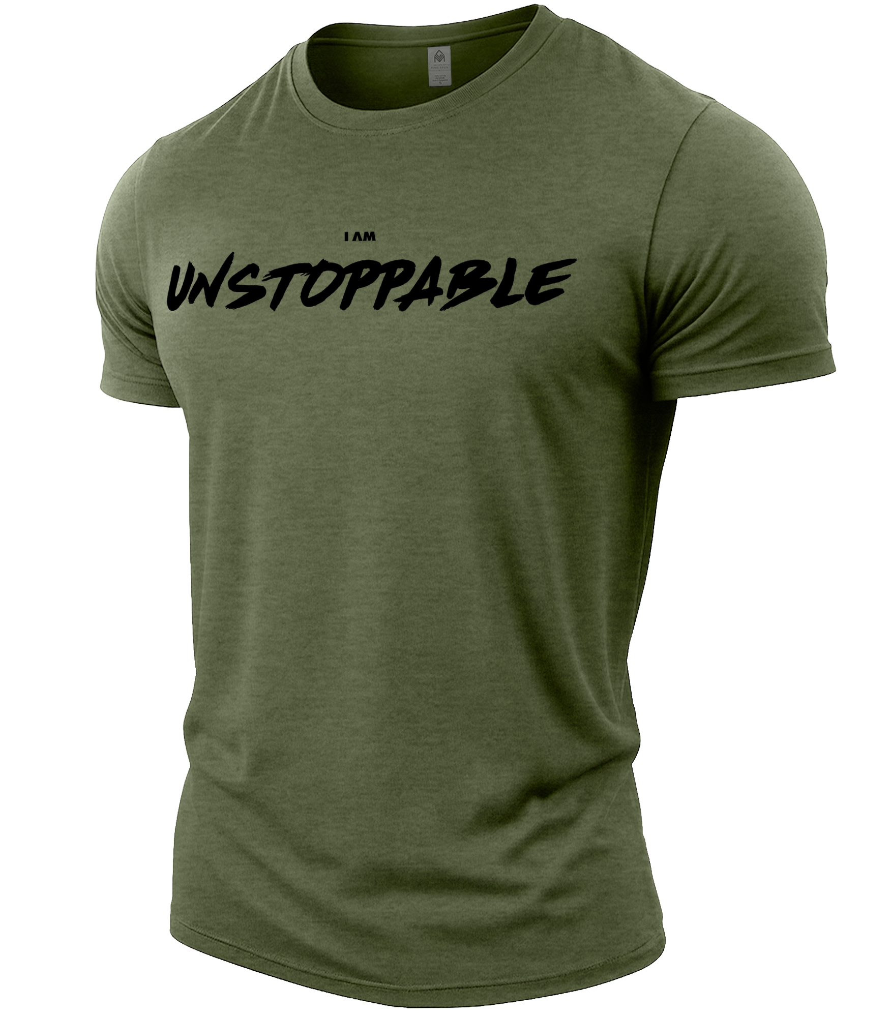 Heather Military Green | Angle