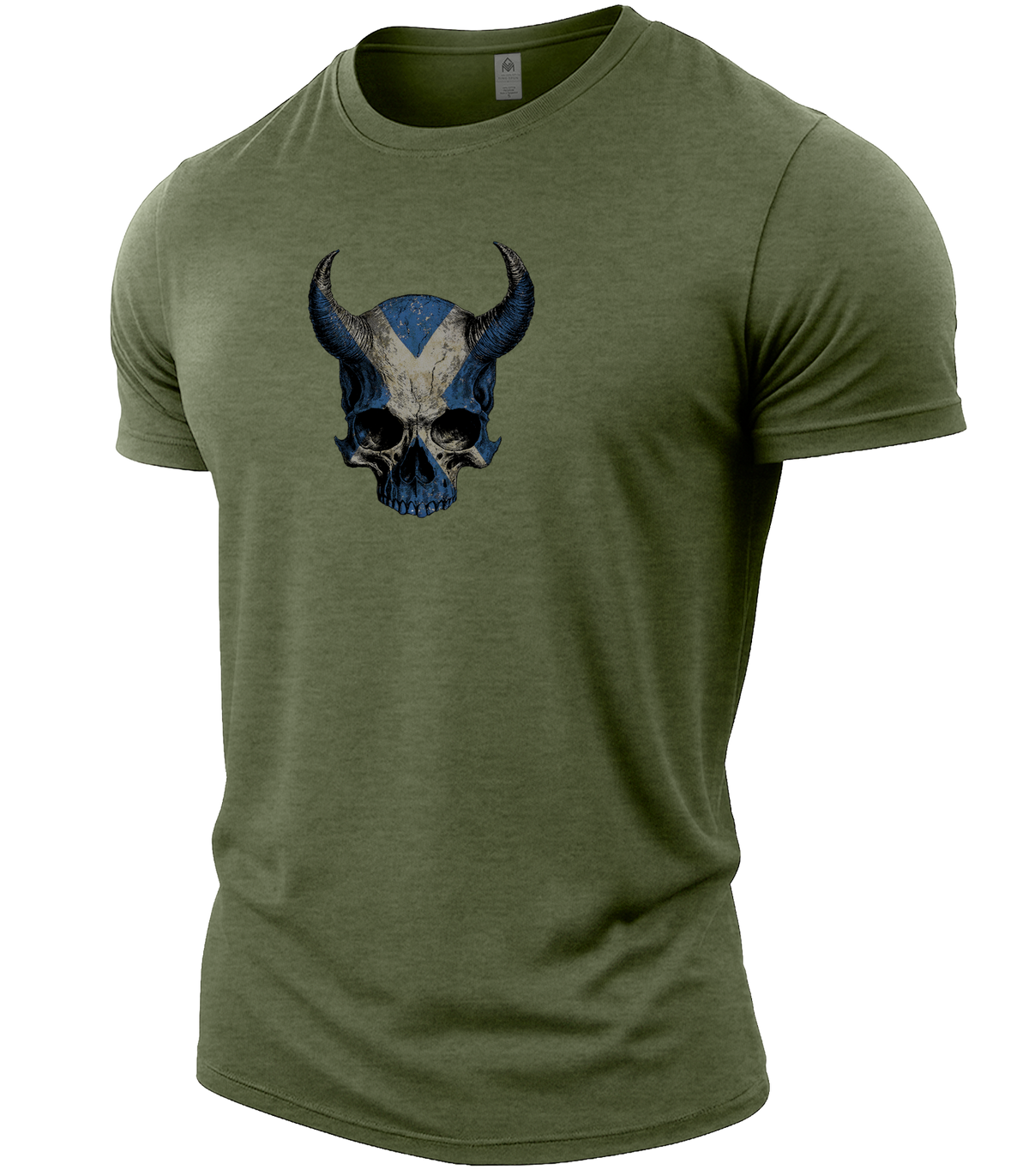 Heather Military Green | Angle