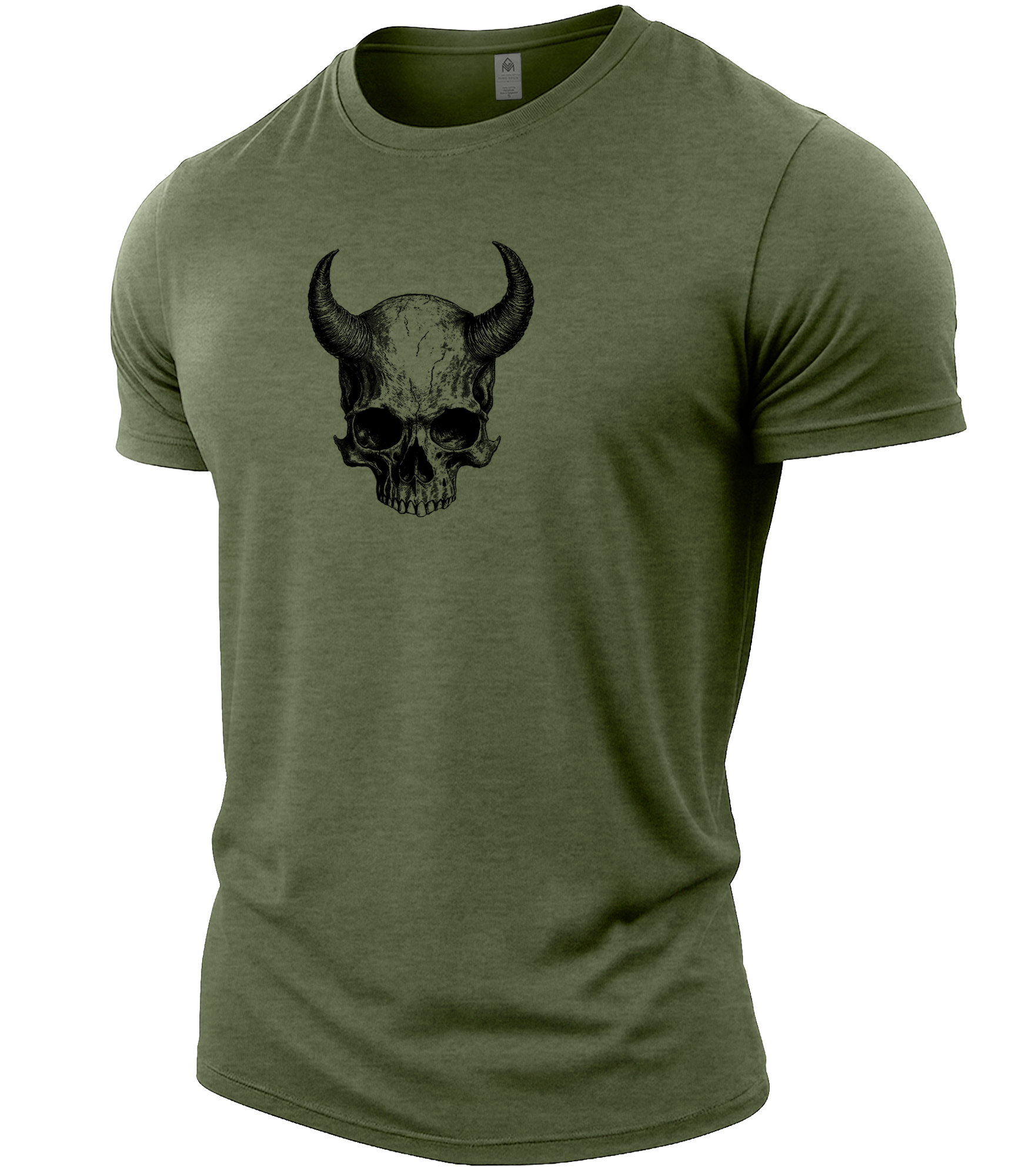 Heather Military Green | Angle