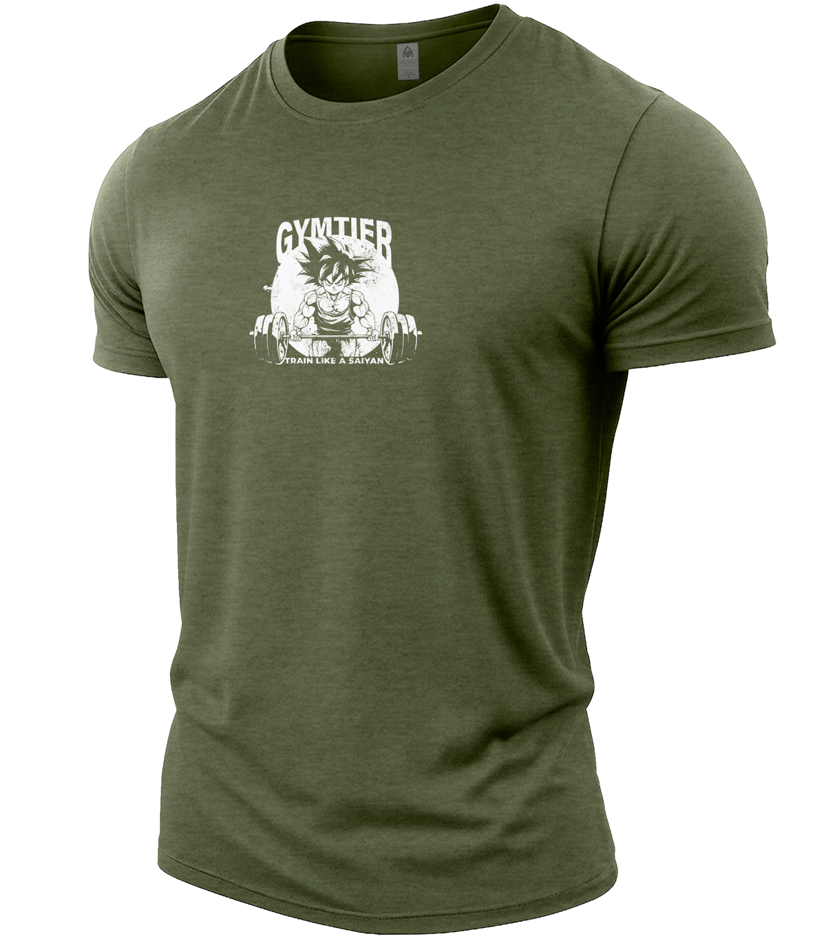 Heather Military Green | Angle