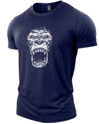 Heather Navy | Angle