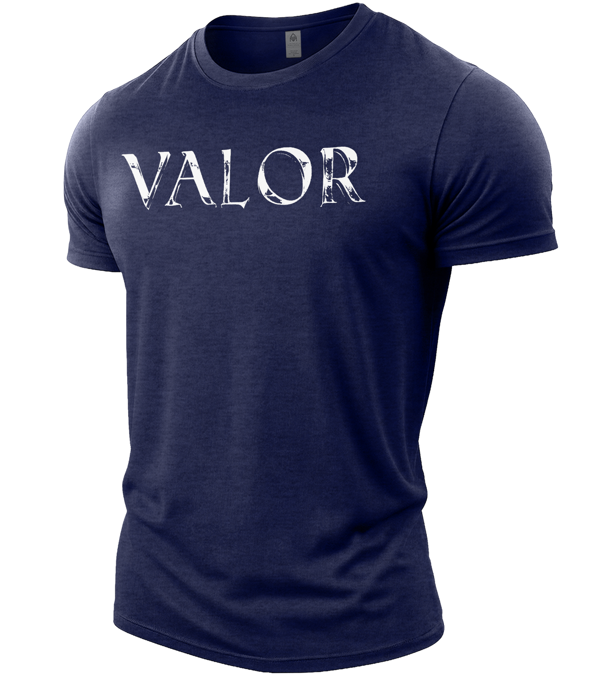 Heather Navy | Angle