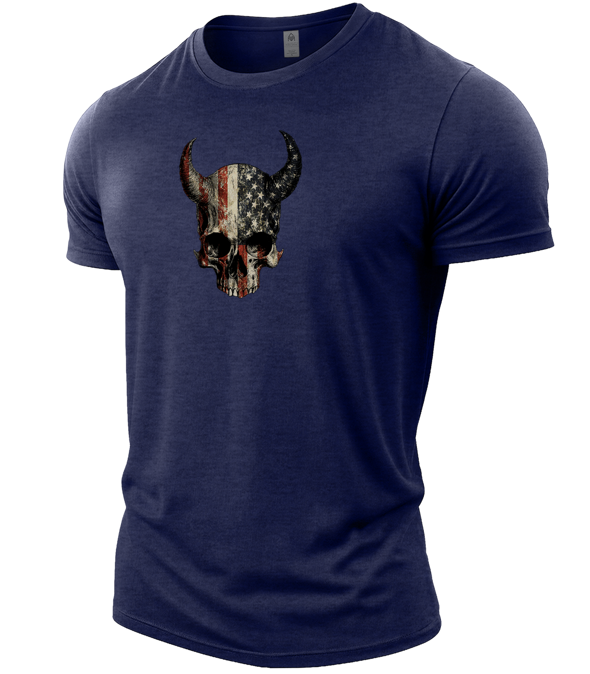 Heather Navy | Angle