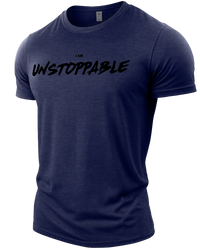 Heather Navy | Angle