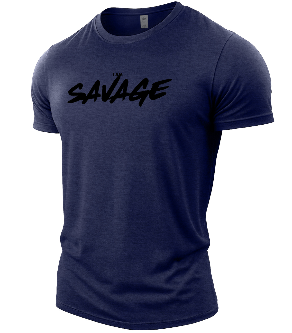 Heather Navy | Angle