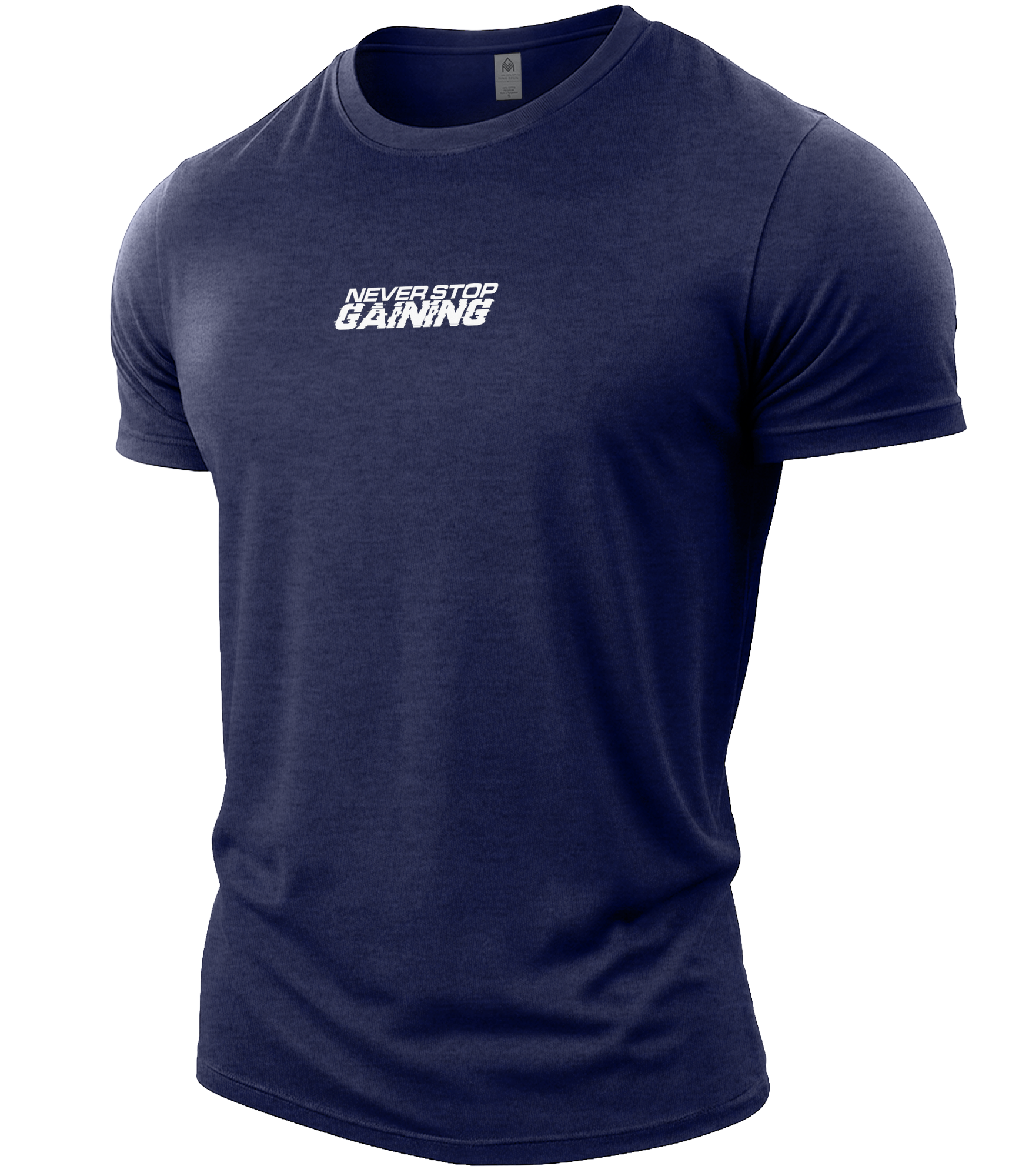 Heather Navy | Angle