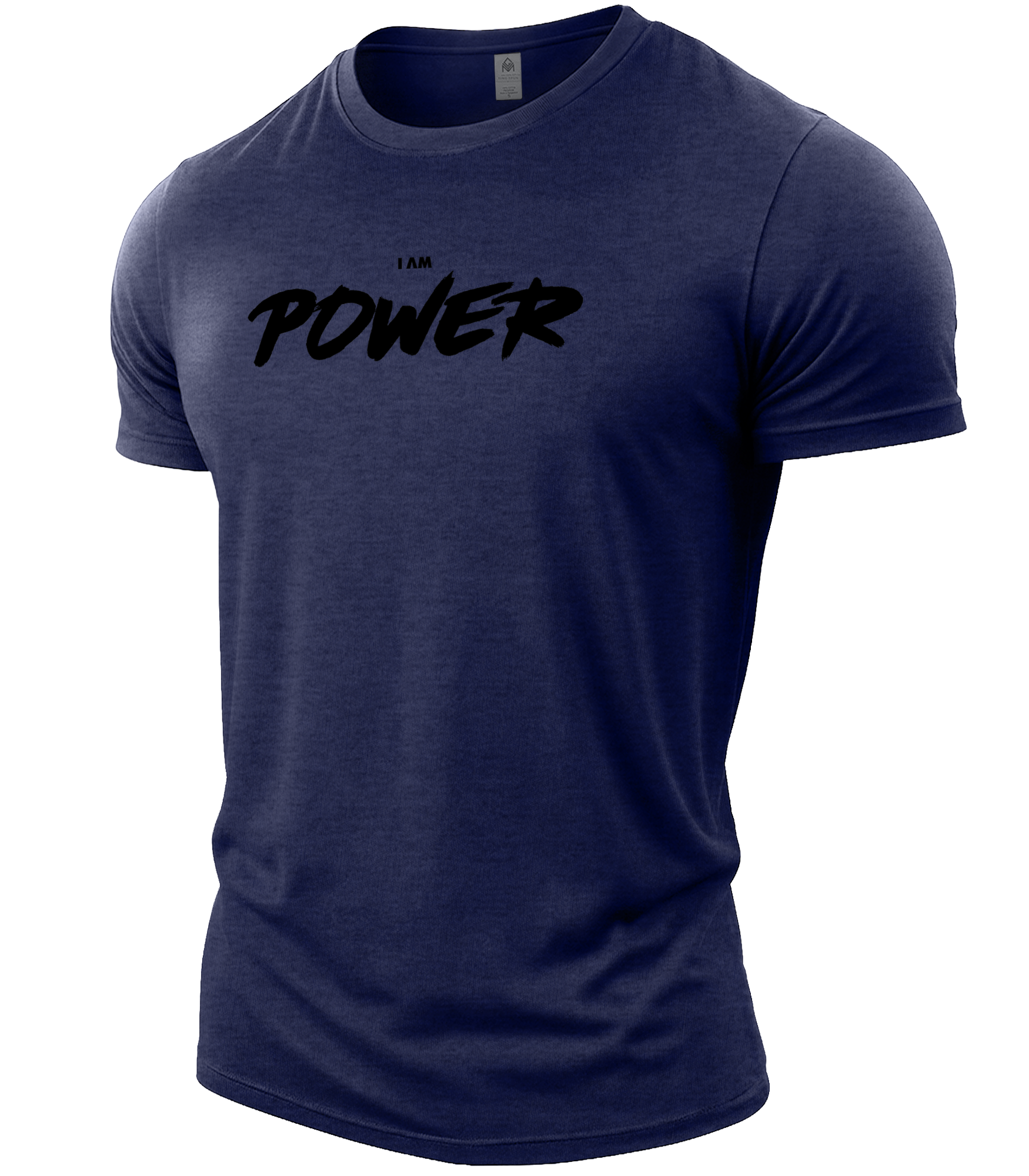 Heather Navy | Angle