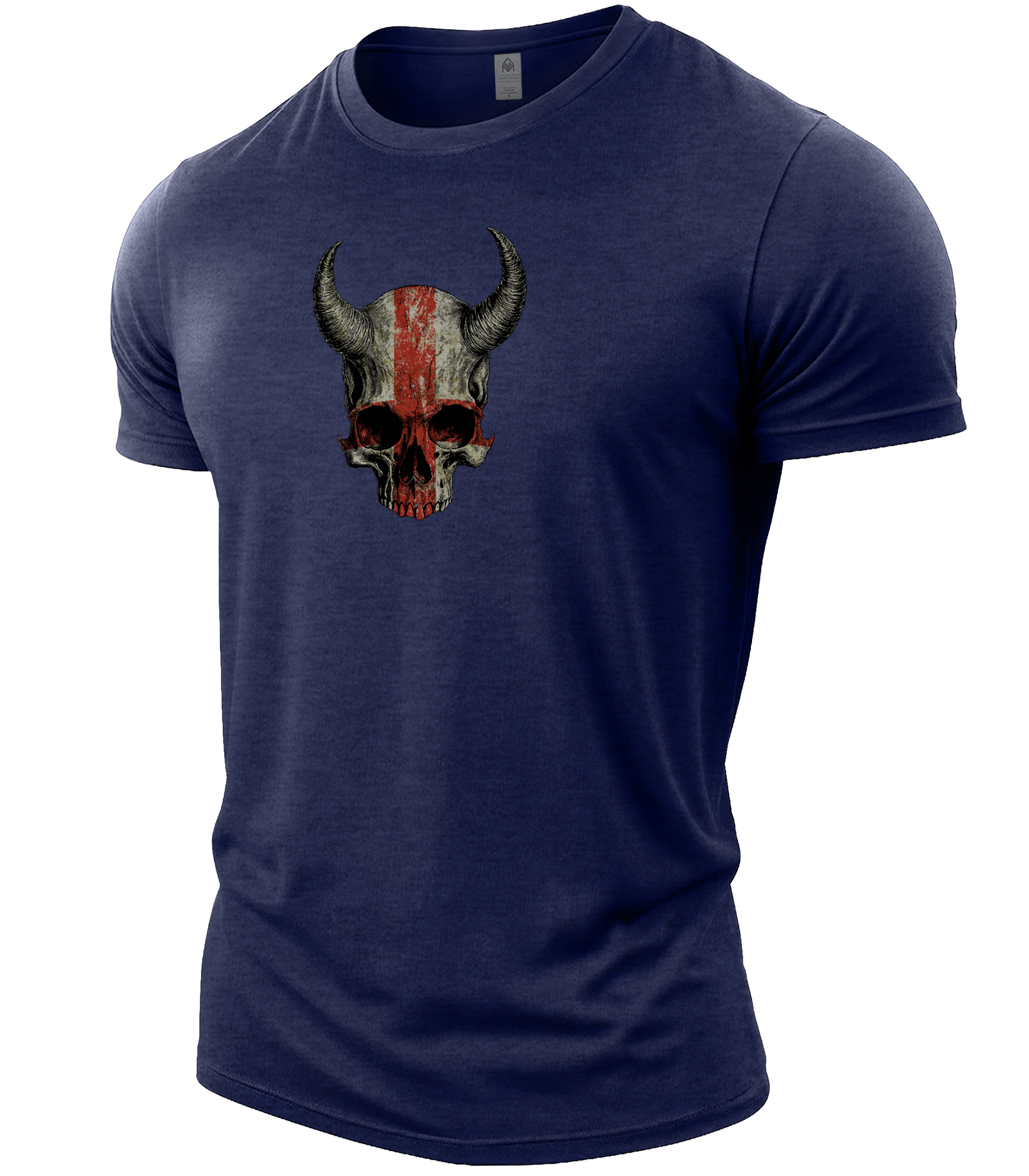 Heather Navy | Angle