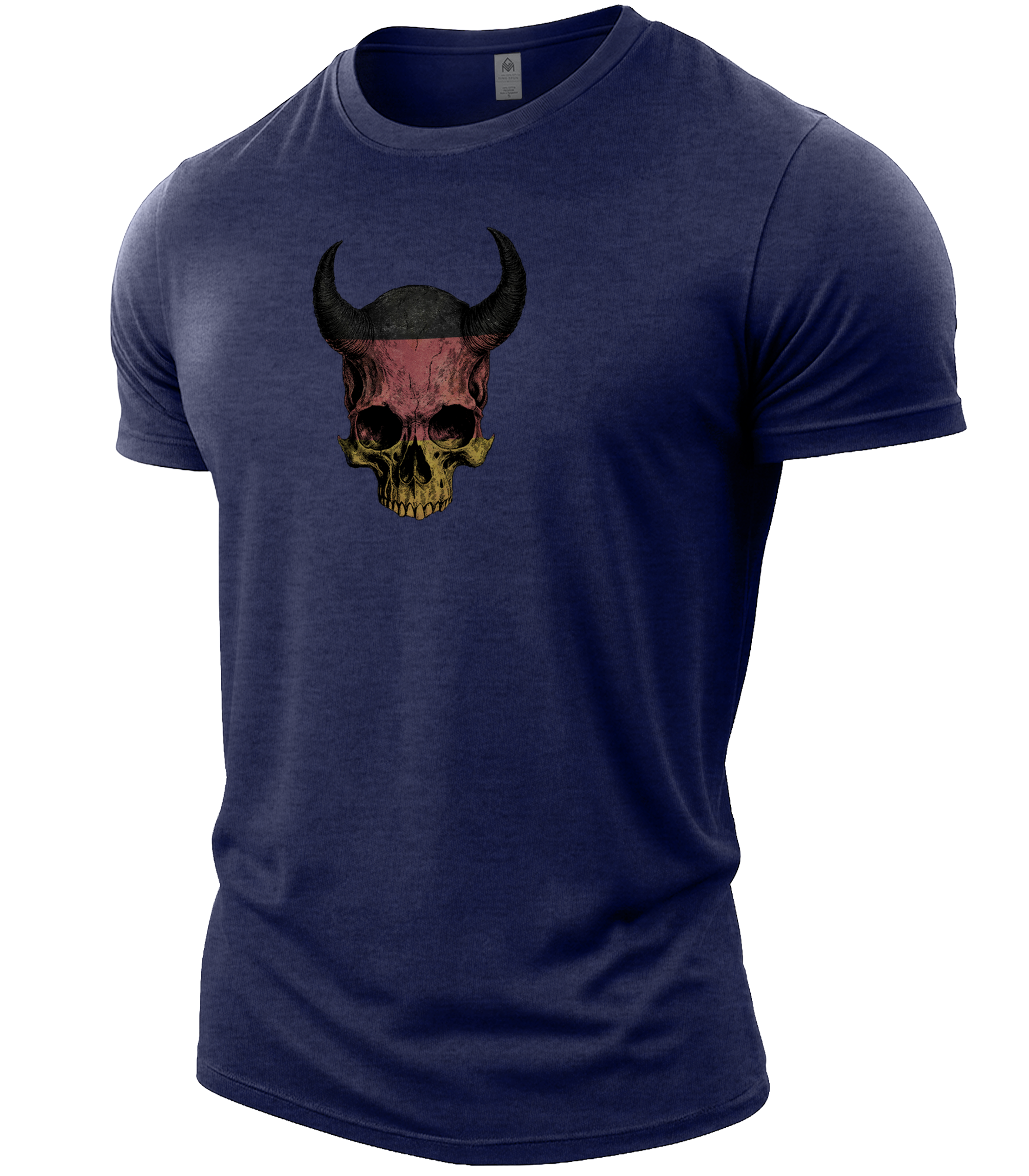 Heather Navy | Angle