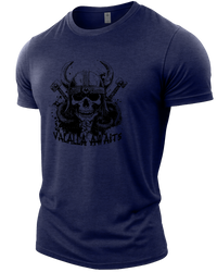 Heather Navy | Angle