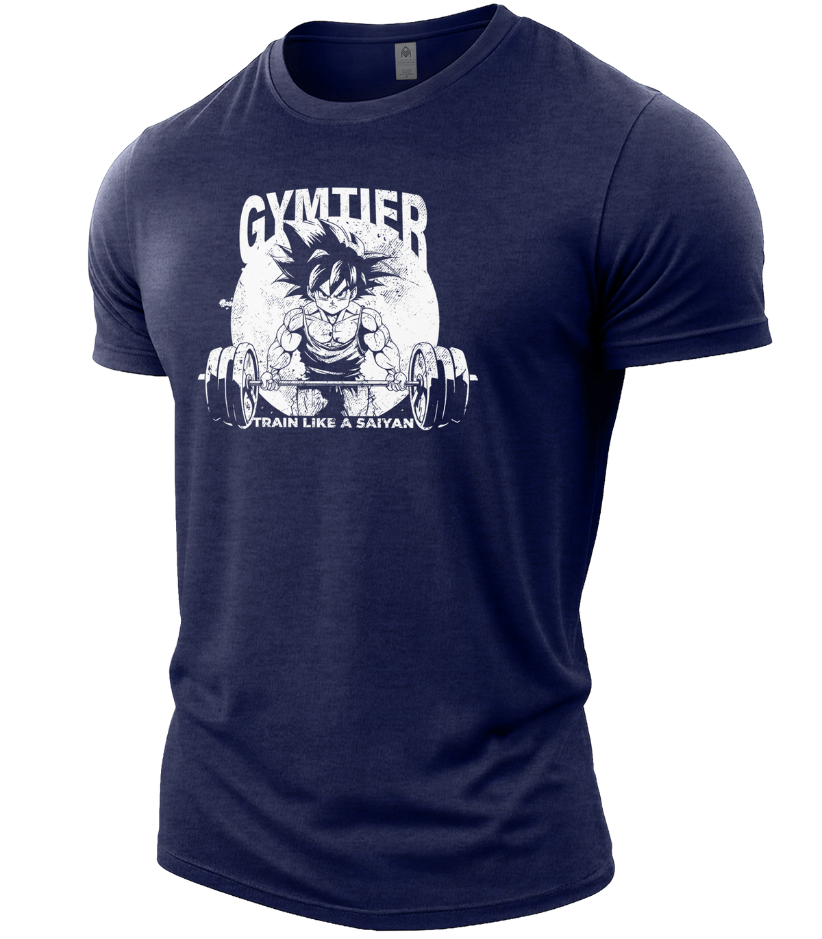 Heather Navy | Angle