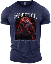 Heather Navy | Front