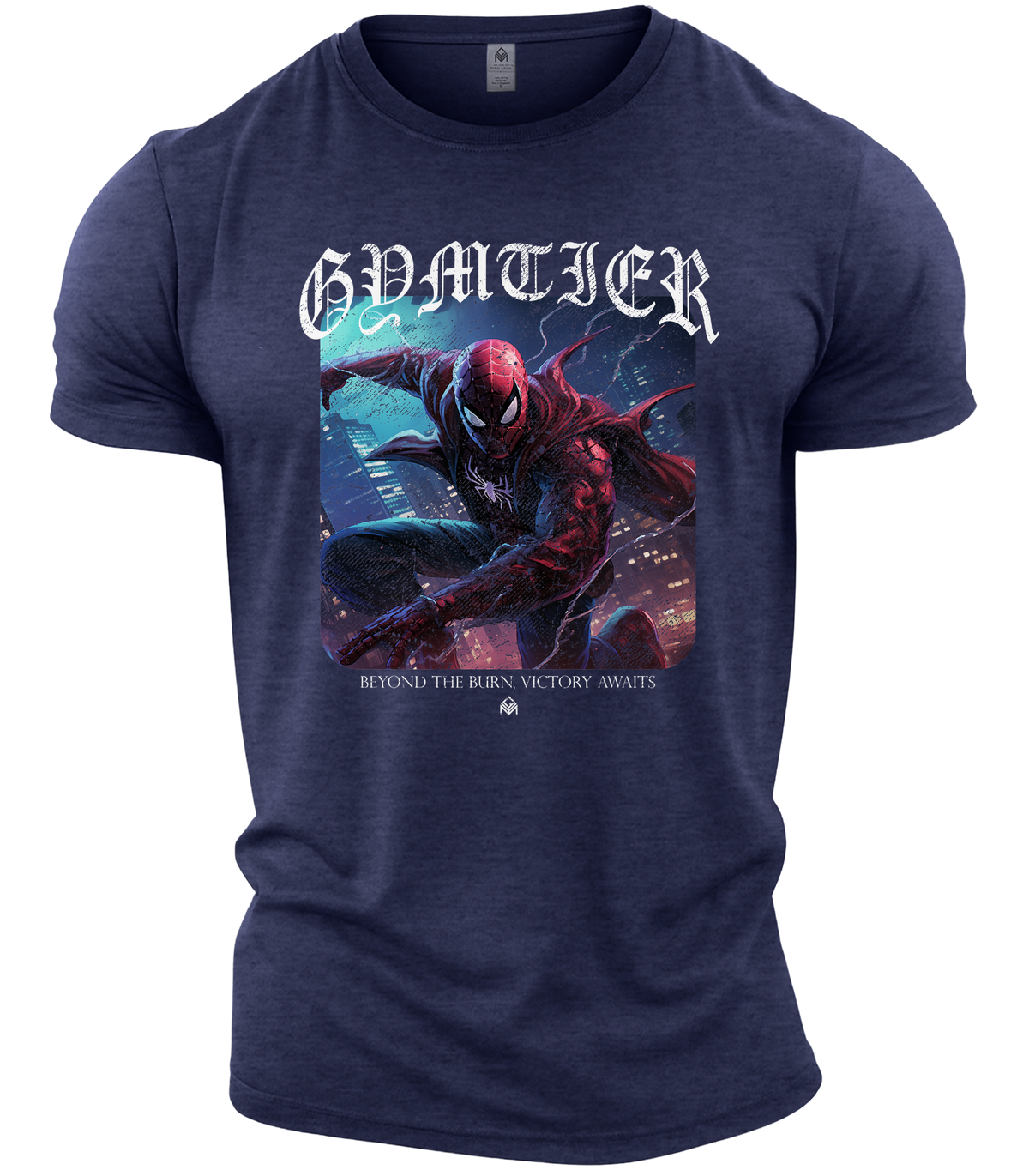 Heather Navy | Front