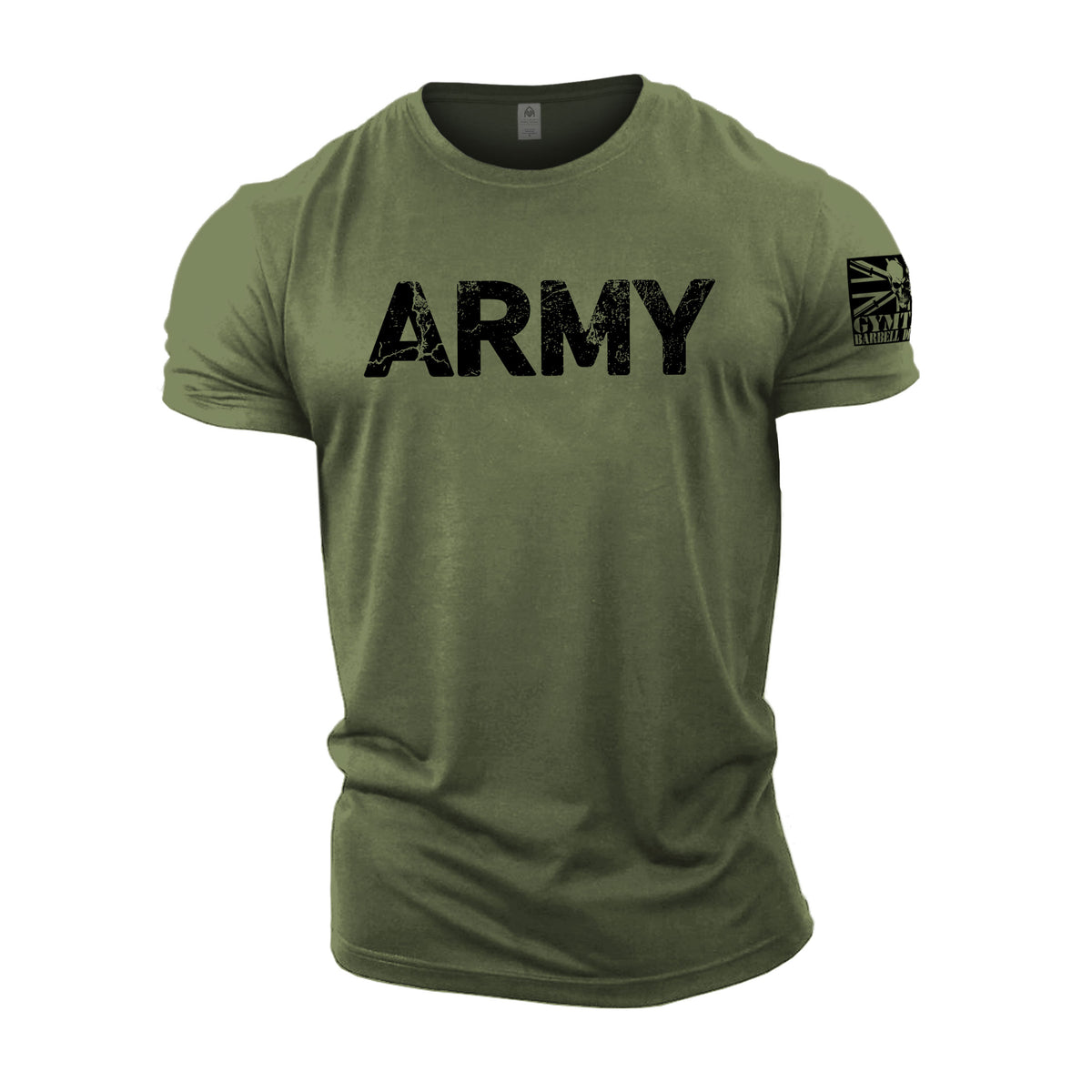 Army - Gymtier Barbell Division Gym T-Shirt