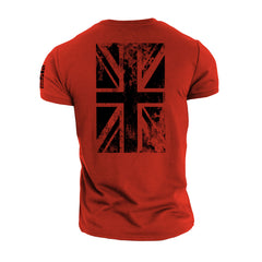 Union Jack - Gymtier Barbell Division Gym T-Shirt