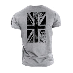 Union Jack - Gymtier Barbell Division Gym T-Shirt