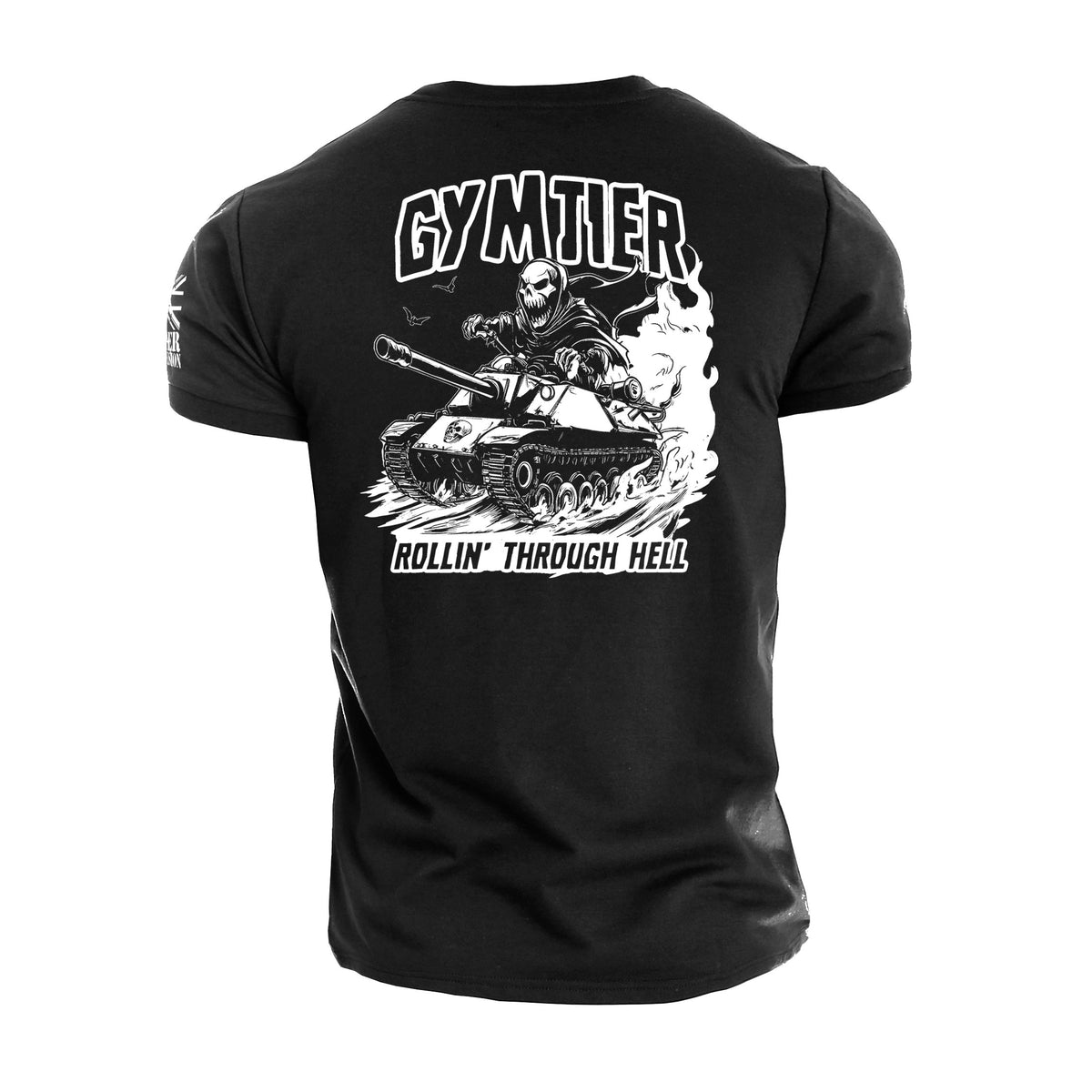 Gymtier Barbell Division - Choppa Gym T-Shirt 6 Pack