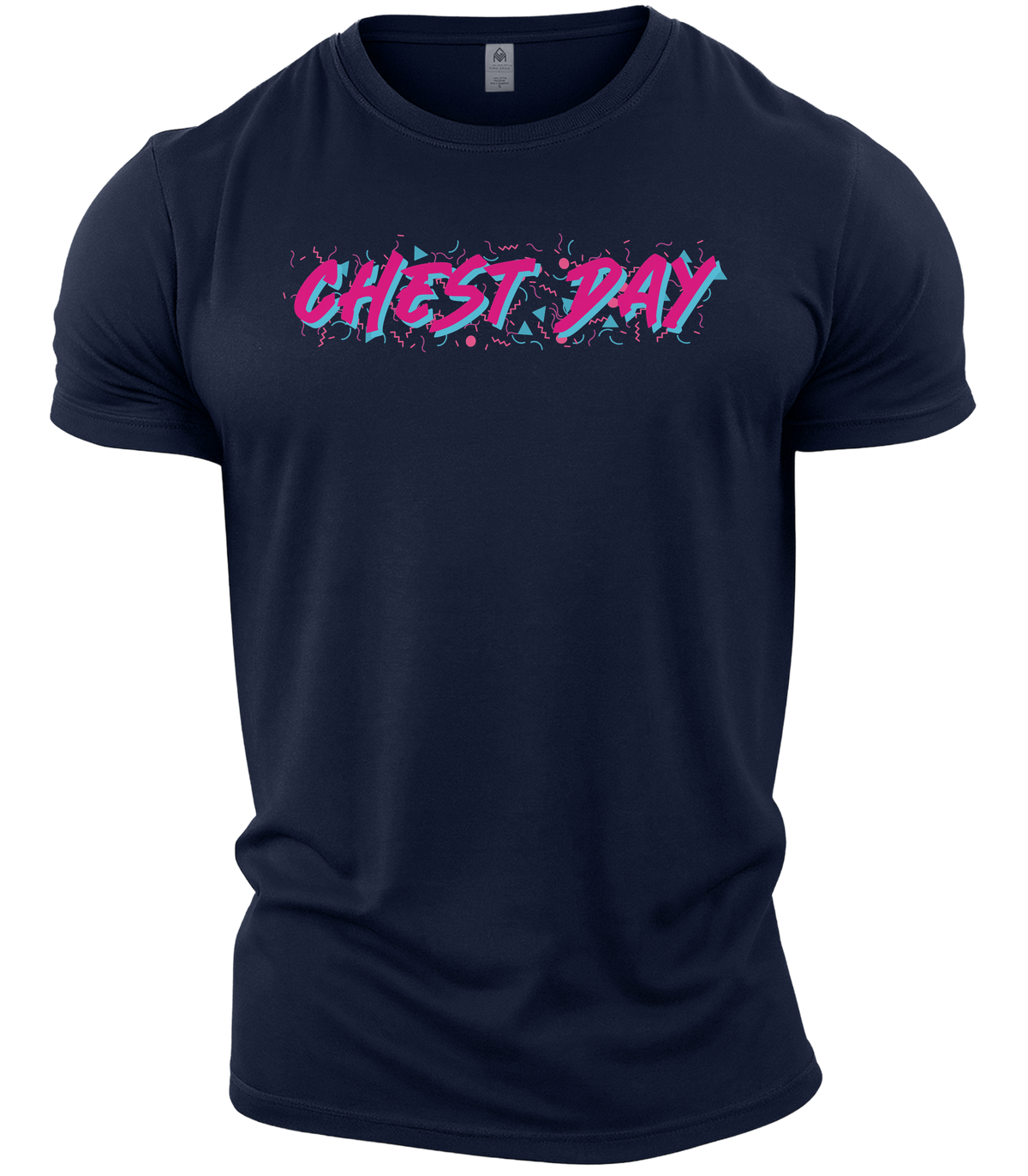 GYMTIER-RETROCHESTDAY-GD001 - NAVY