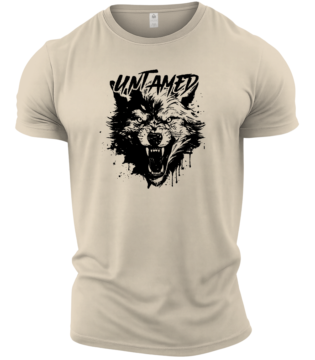 Untamed Wolf Black - Men's T-Shirt
