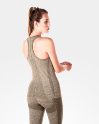 Women's Sculpt Khaki Vest