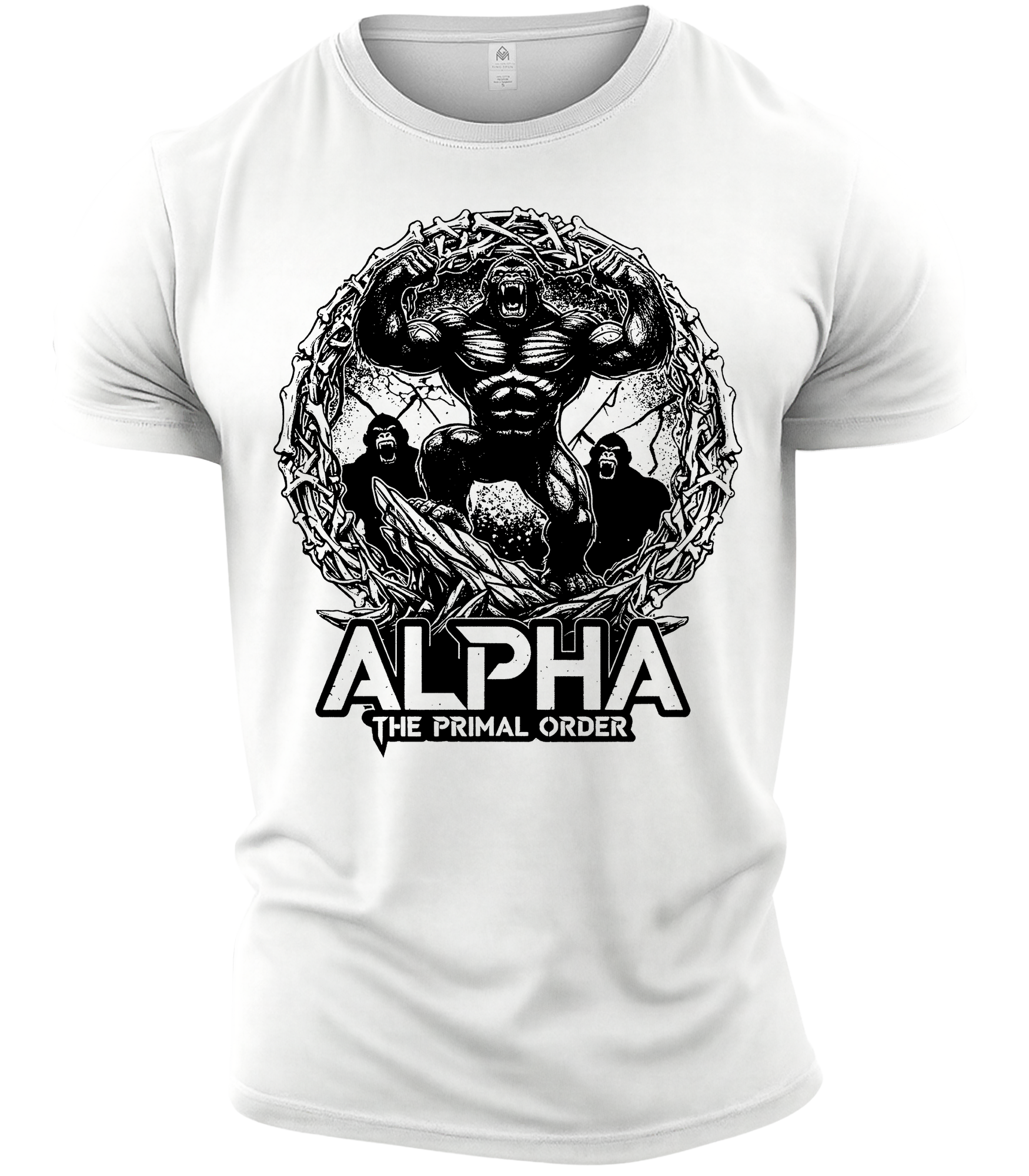GYMTIER-TPOALPHAAPE-GD001 - WHIT