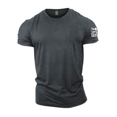 Rollin' Through Hell - Gymtier Barbell Division Gym T-Shirt