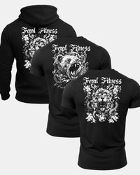 Feral Fitness Hoodie & Tee 3 Pack
