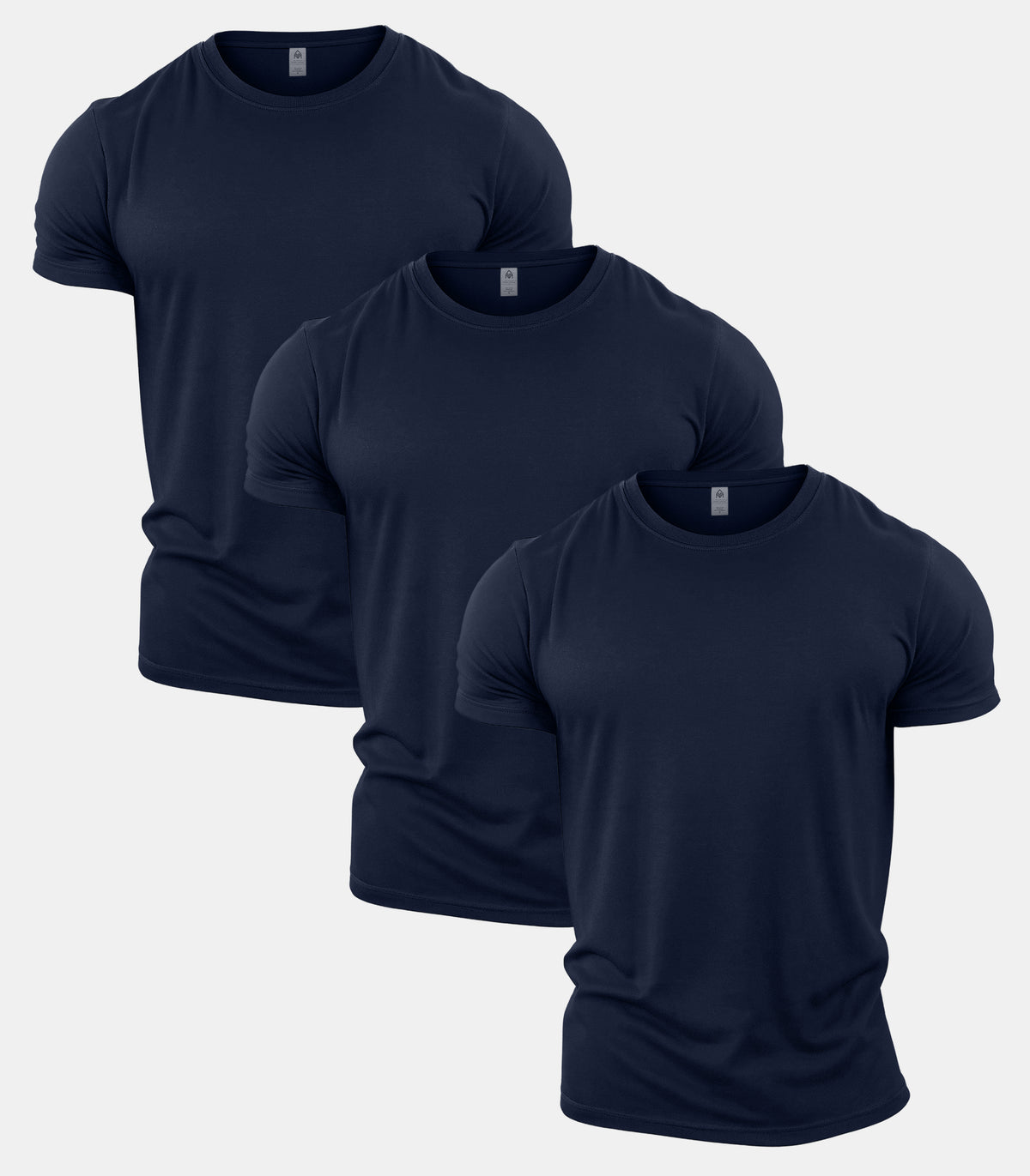 All Navy Crew Neck T-Shirt 3 Pack