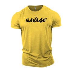 I AM SAVAGE - Gym T-Shirt