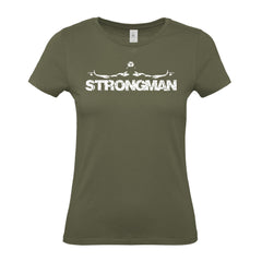 Cracked Strongman - Women's Gym T-Shirt