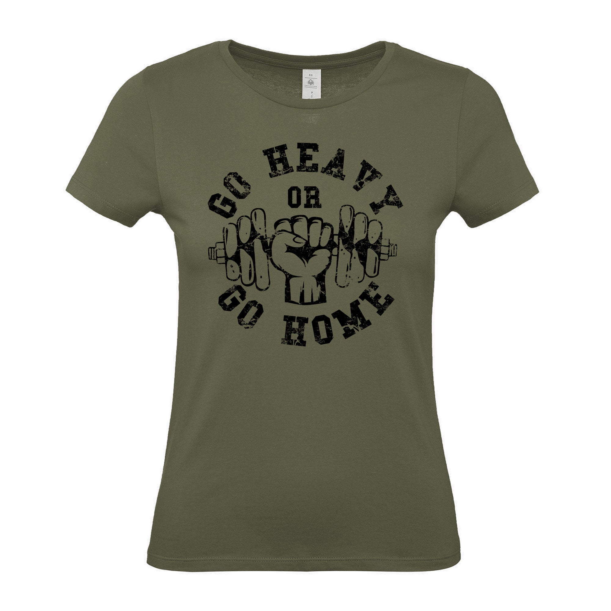Go Heavy Or Go Home - Women's Gym T-Shirt