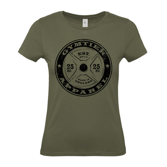 GYMTIER Barbell - Women's Gym T-Shirt