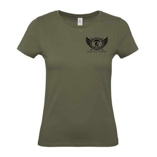 Spartan Forged Logo - Women's Gym T-Shirt