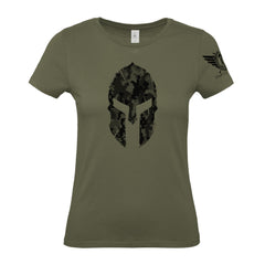 Spartan Forged Hex Camo - Women's Gym T-Shirt
