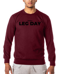 GYMTIER Leg Day - Gym Sweatshirt