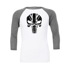 Skull UK - Gym Baseball T-Shirt