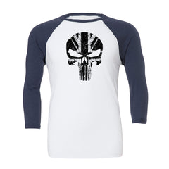 Skull UK - Gym Baseball T-Shirt