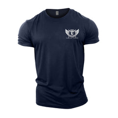 Spartan Forged Strength In Discipline Sword - Gym T-Shirt