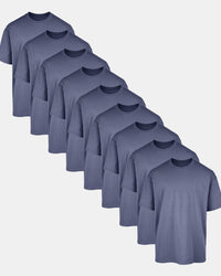 All Blue Oversized Tee 9 Pack
